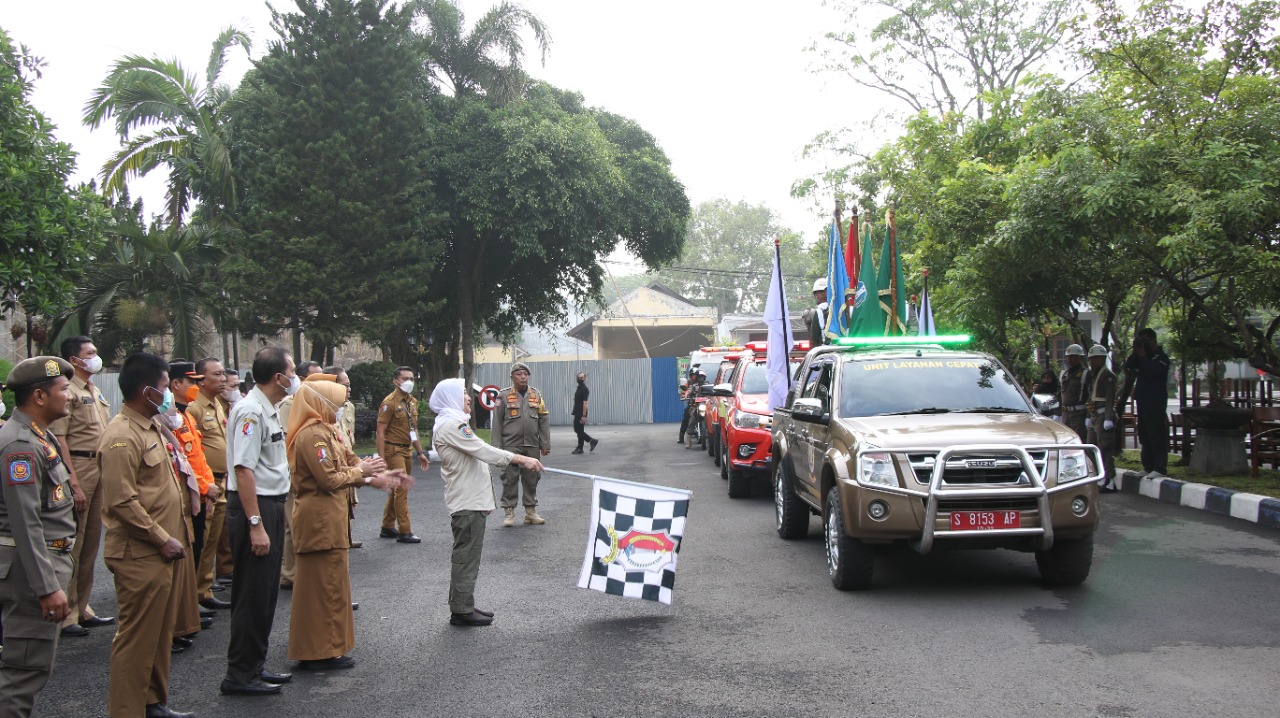 Bupati Bojonegoro Berangkatkan Kirab Pataka 