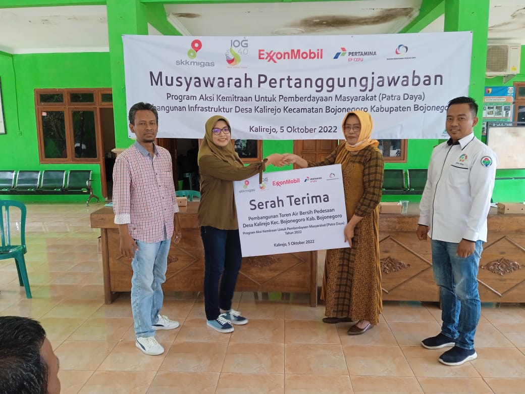 Prgoram Pengembangan Masyarakat Selesai, EMCL Gandeng PC GP Ansor Serahkan ke Desa