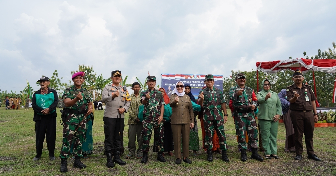 Bupati Anna Resmi Membuka TMMD Ke-115, Harapkan Akselerasi Pembangunan Tercapai