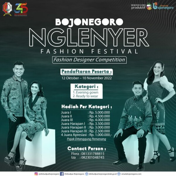 Kembangkan Potensi Desainer dan Model Lokal, Nglenyer Fashion Festival Segera dibuka