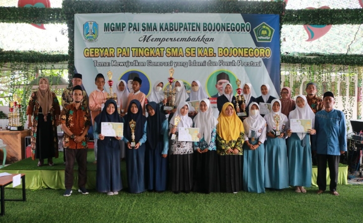 Berikut Para Juara Lomba pada Gebyar PAI SMA