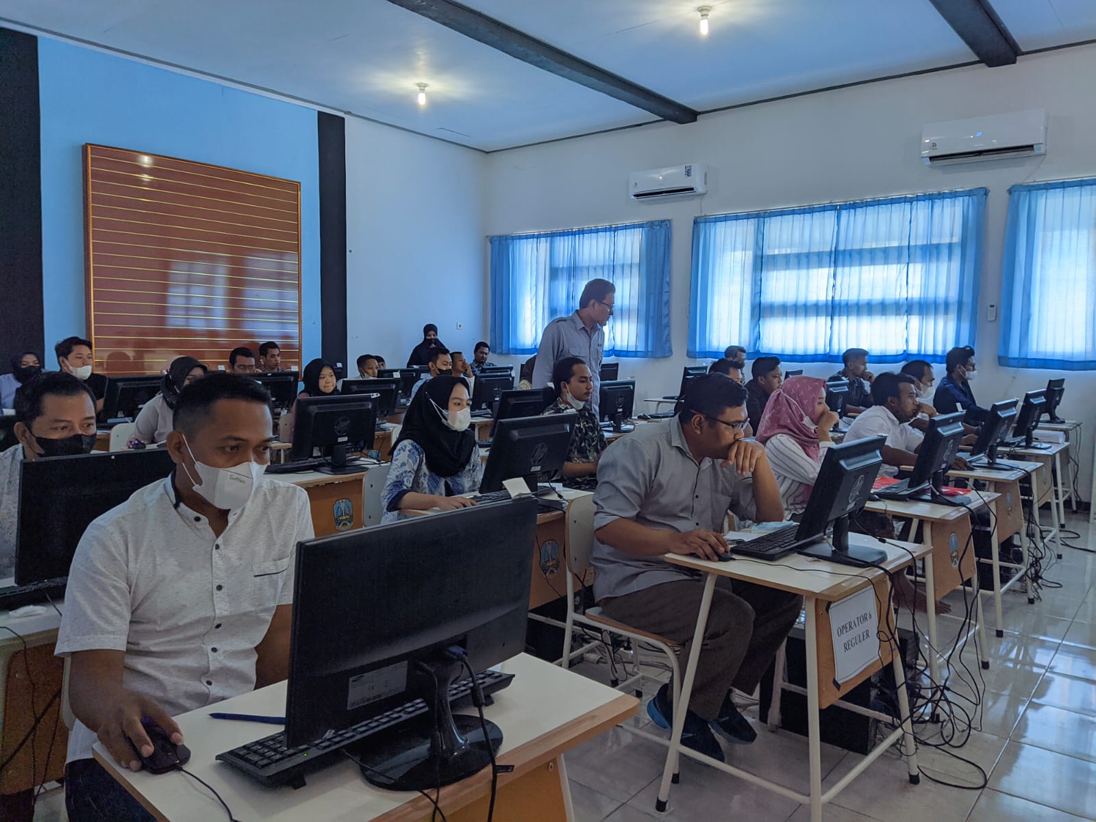 Jelang Pemilu, 749 Calon PPK Ikuti Tes CAT