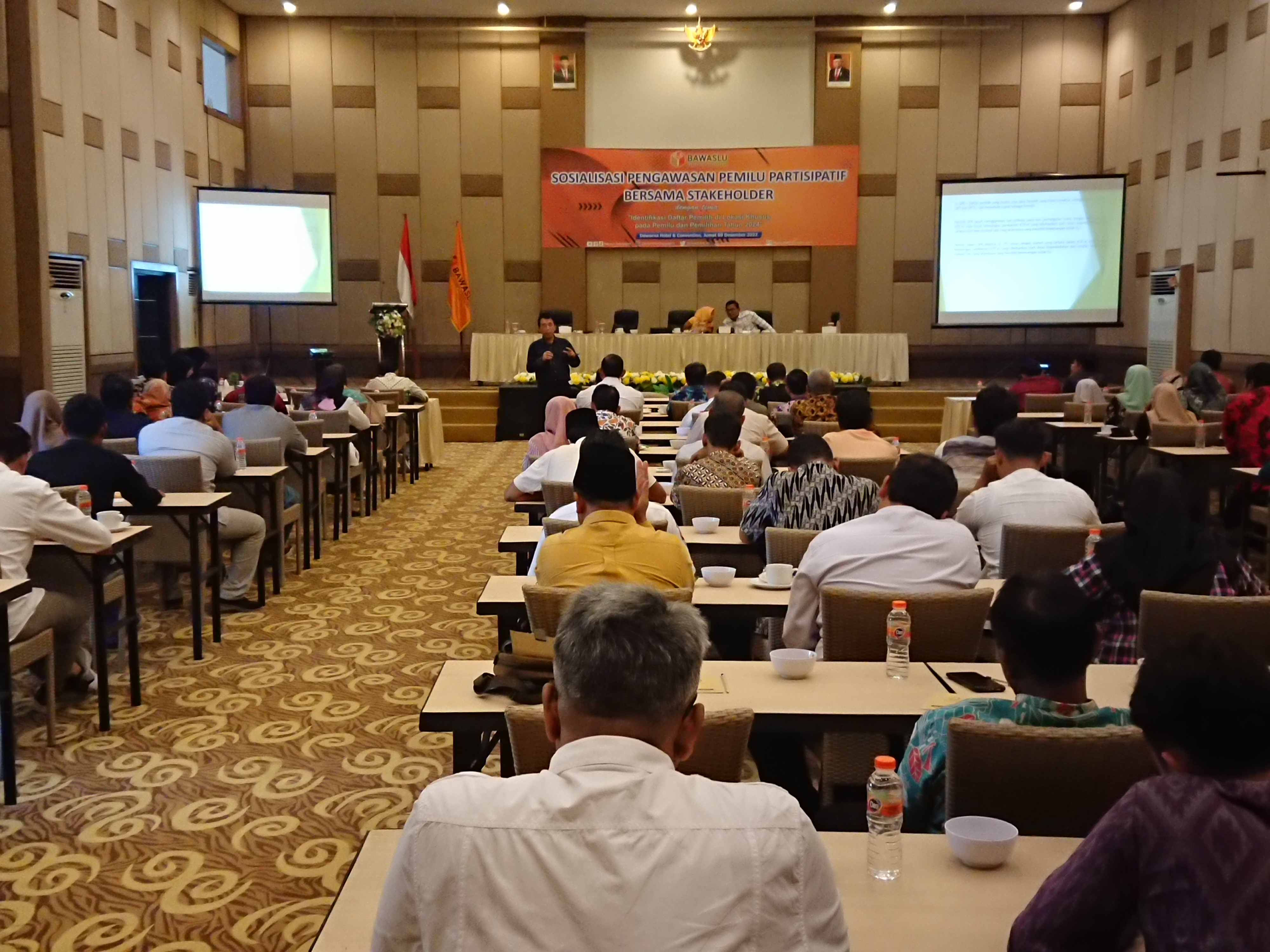 Bawaslu Sosialisasi Pengawasan Pemilu Partisipatif Bersama Stakeholder
