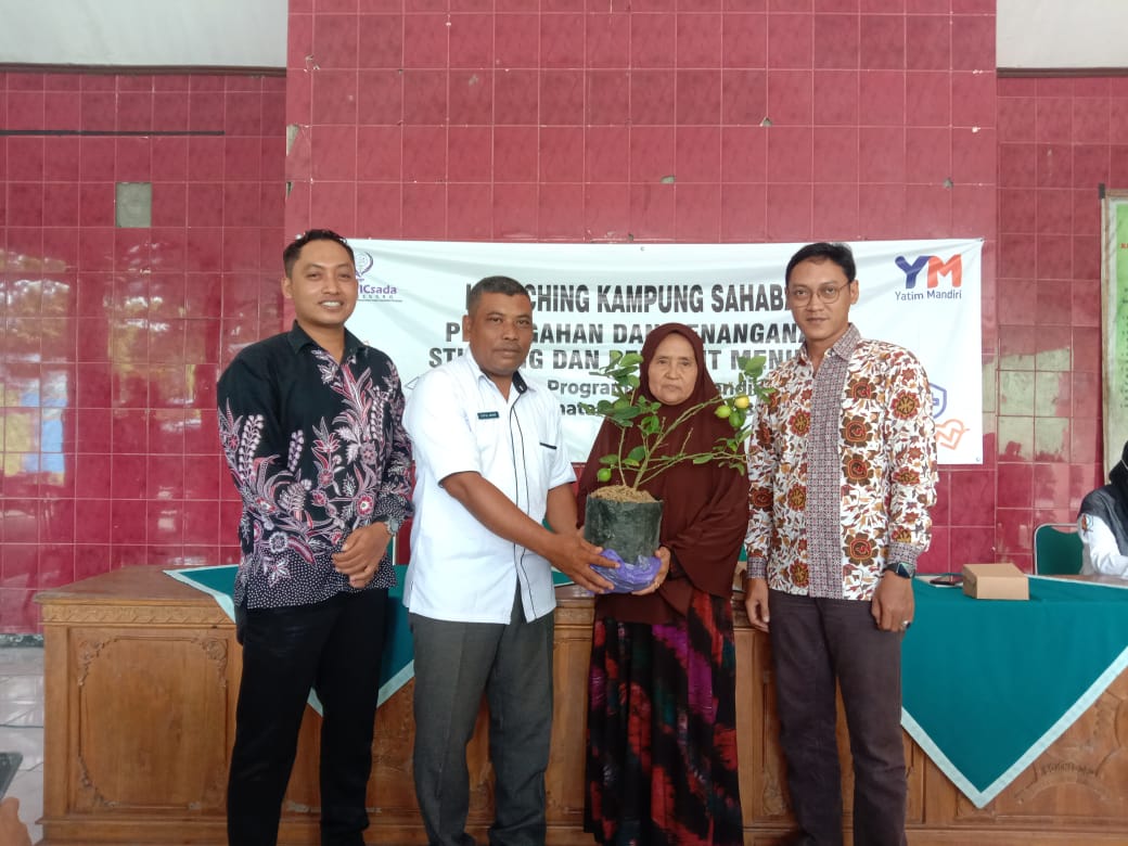 Launching Kampung Sahabat, Sinergitas Program Terbaru Kampus Ungu dan Yayasan Yatim Mandiri