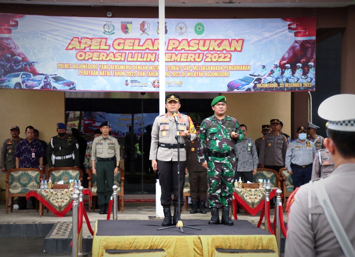 Polres Bojonegoro Siapkan Dua Pos Pam dan Satu Pos Yan