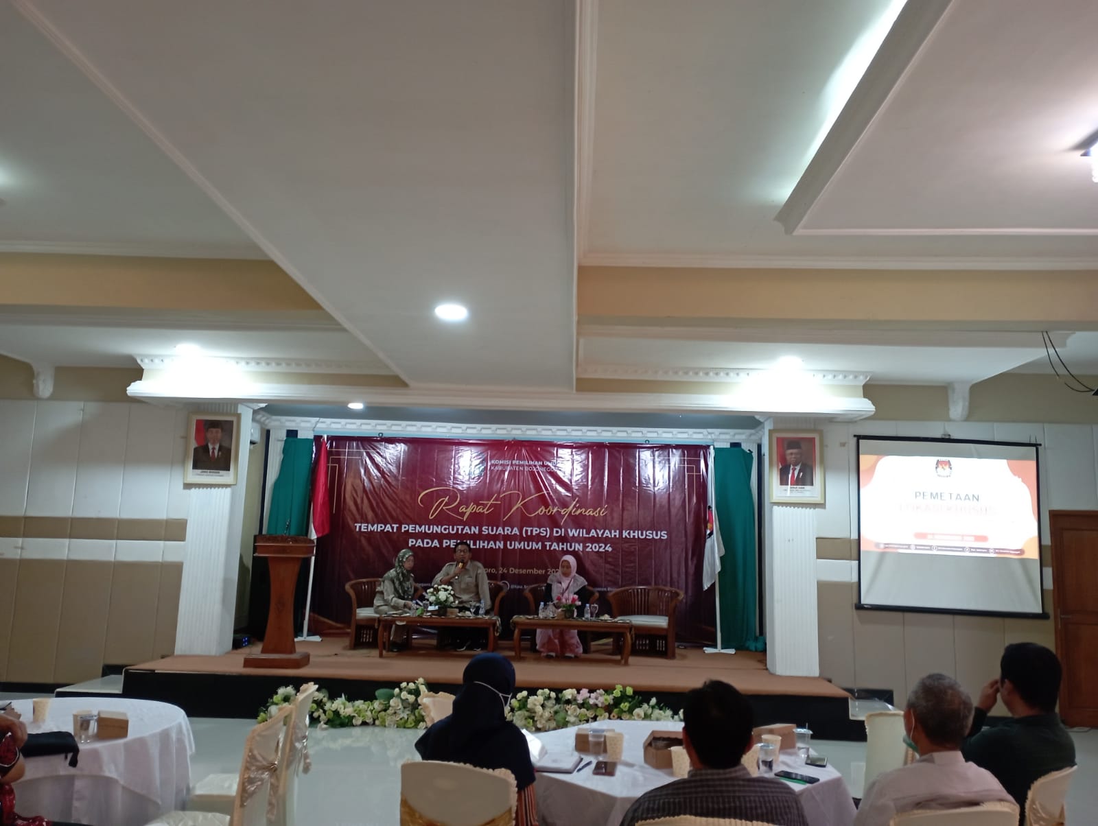 KPU Bojonegoro Gelar Rakor TPS Wilayah Khusus