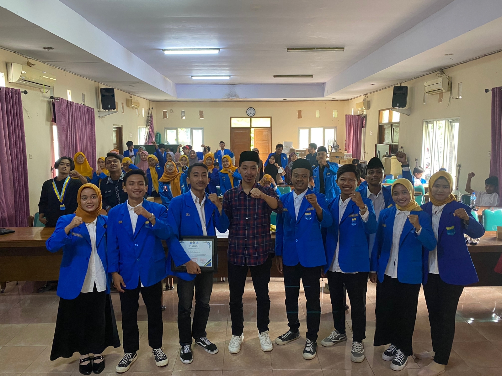 PMII Unugiri Gelar Pelantikan Dirangkai Talk Show