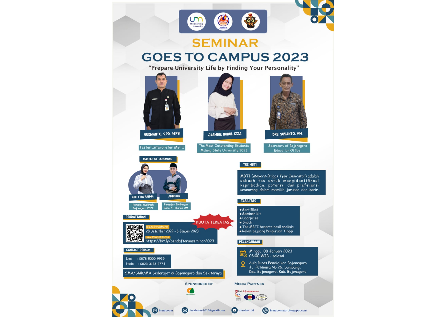 Himabo UM Bakal Gelar Seminar Goes to Campus 2023