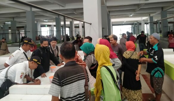 Undian Tempat Pedagang Lesehan di Pasar Wisata Mulai Dilakukan