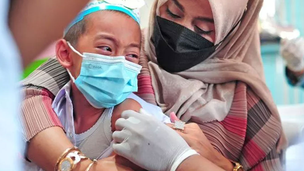 Kasus Melonjak Drastis, Campak Ditetapkan Sebagai KLB