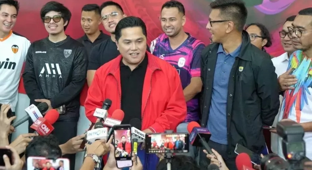 Erick Thohir: Indonesia Harus Punya Blue Print 100 Tahun Sepak Bola