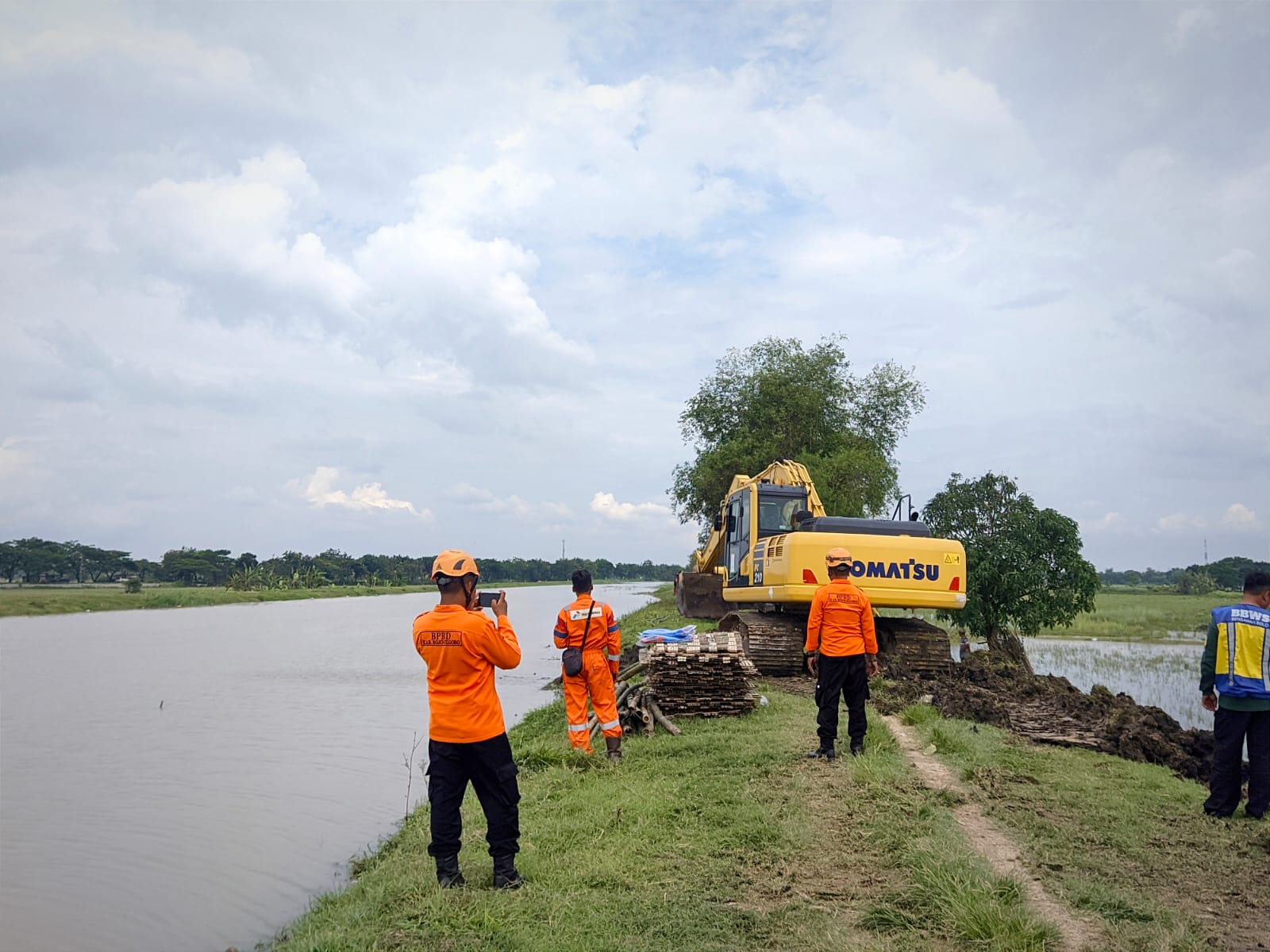 Tanggul di Sambiroto Longsor, Pemdes Koordinasi dengan Pemangku Kebijakan