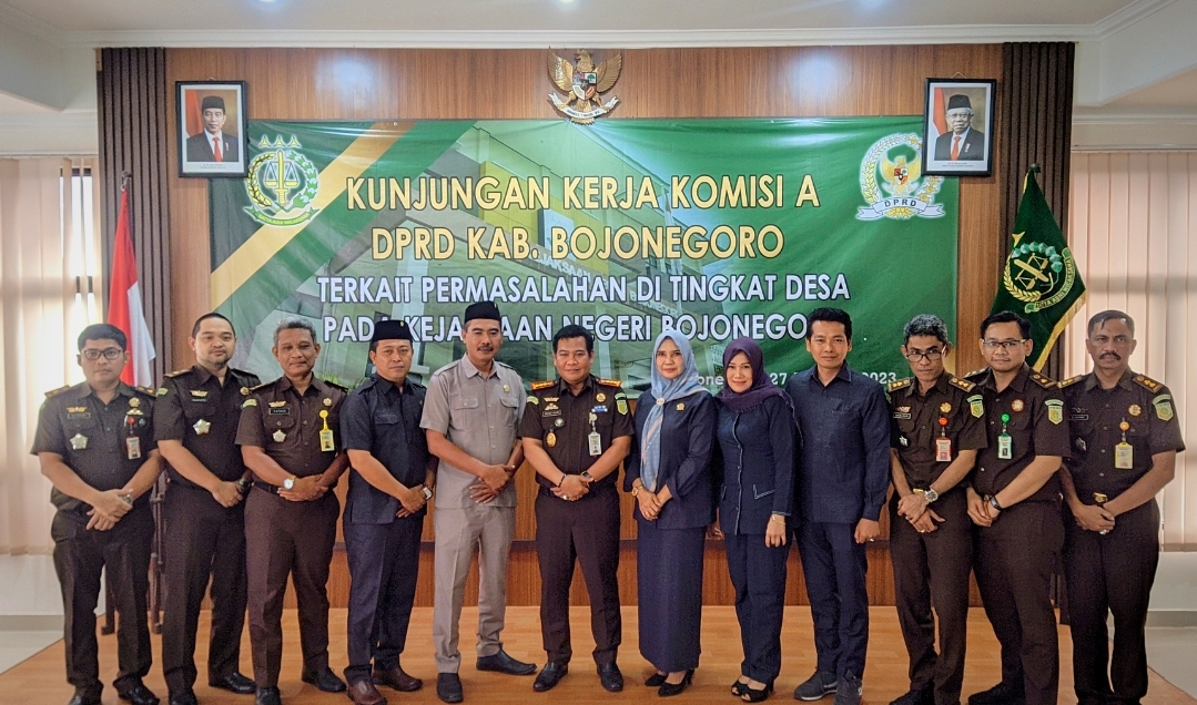 Kunker Ke Kejari, DPRD Bojonegoro Bahas Permasalahan Desa