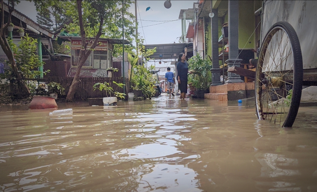 TMA Bengawan Turun, Sejumlah Desa Di Bojonegoro Masih Terendam