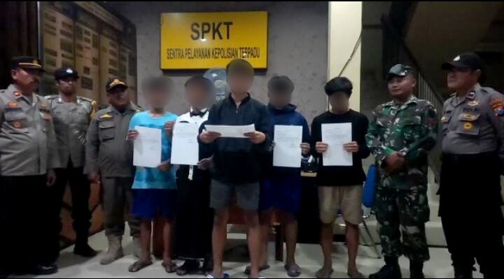 Pelaku Perang Sarung di Kalitidu Berhasil Diamankan Polisi