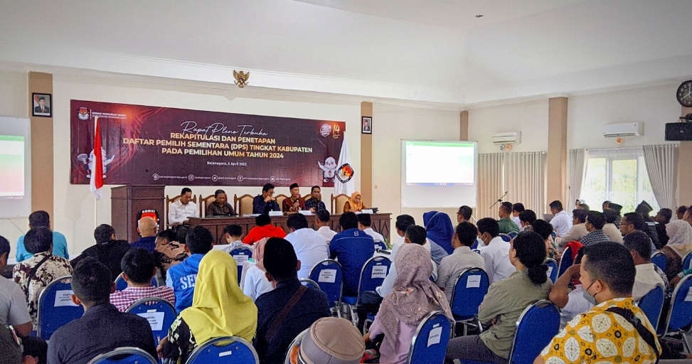 KPU Bojonegoro Tetapkan DPS 1.036 juta Pemilih pada Pemilu 2024