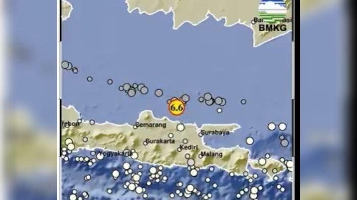 Gempa M 6.6 Di Tuban Terasa Hingga Bojonegoro