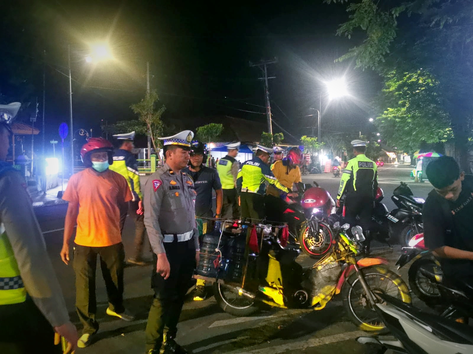 Jelang Lebaran, Satlantas Bojonegoro Amankan 28 Motor Knalpot Brong