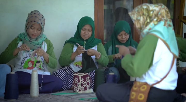 Wadahi Ibu-Ibu, Produk Kelompok Prima Rajut Tembus Amerika