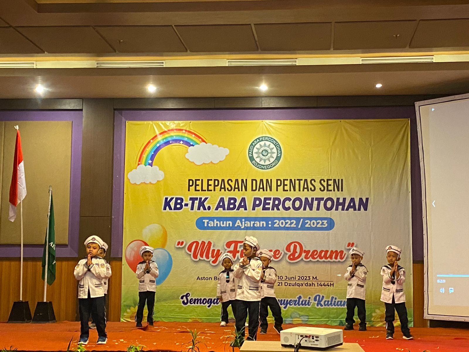 Akhir Semester Hotel di Bojonegoro digunakan Tempat Pelepasan Sekolah