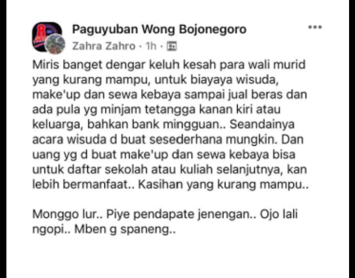 Heboh Wisuda Kelulusan Sekolah Dikeluhkan Orang Tua, Memacu Hedonis Dan ...