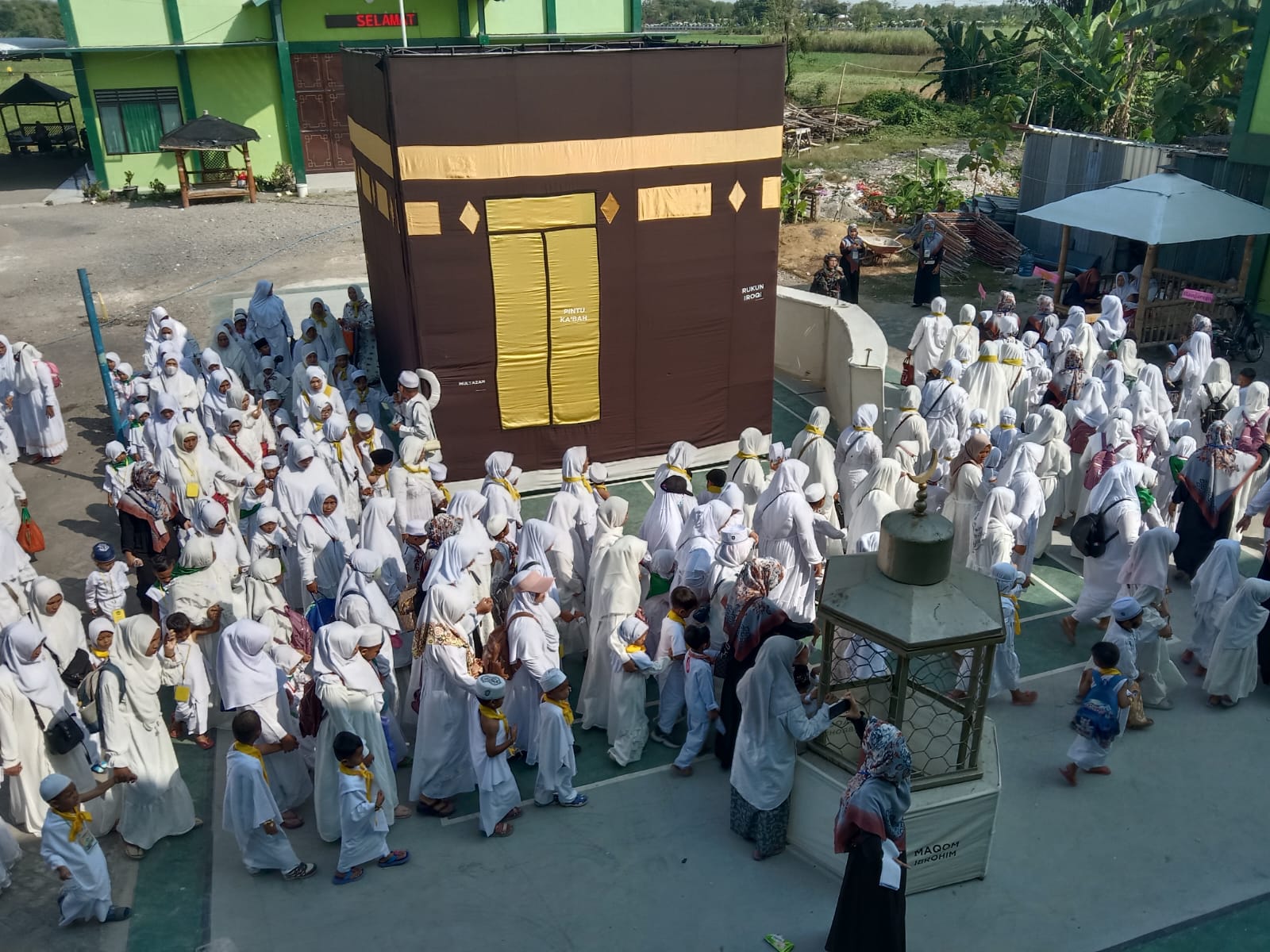 Manasik Anak Sholih-Sholihah, PC IGRA Sumberrejo Kenalkan Ibadah Haji Sejak Dini