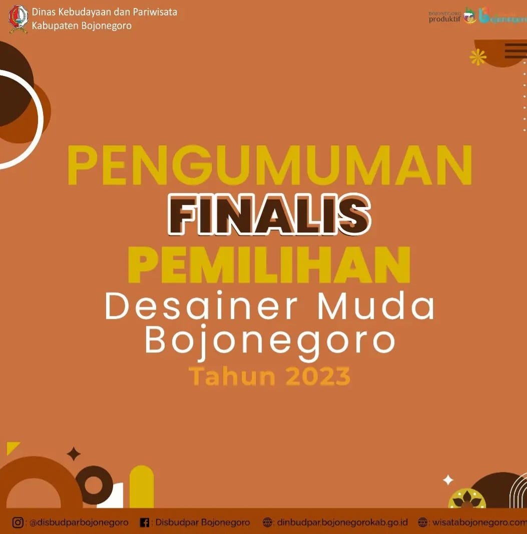 Berikut ini Finalis Pemilihan Desainer Muda Bojonegoro