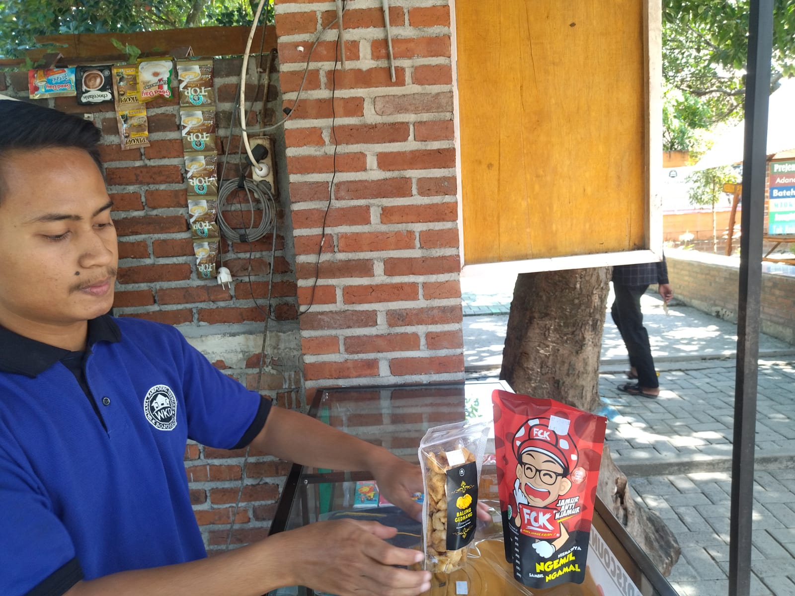 Sate Jamur Buat Ngiler Pengunjung WKD