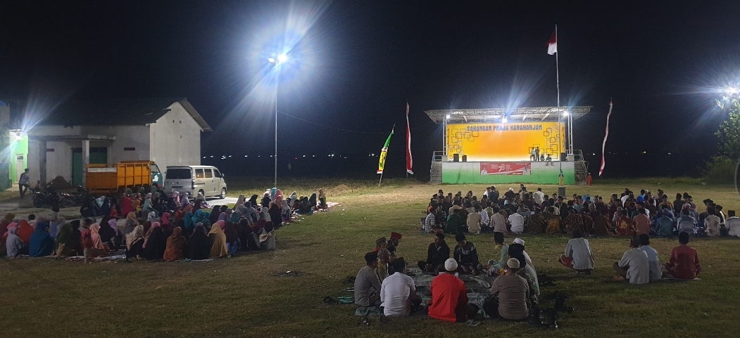 Malam Tirakatan, Warga Sarangan Gelar Yasin dan Tahlil