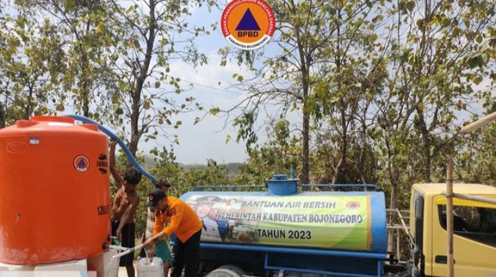 BPBD Targetkan Bantuan Air Bersih 22 Desa Rawan Kekeringan