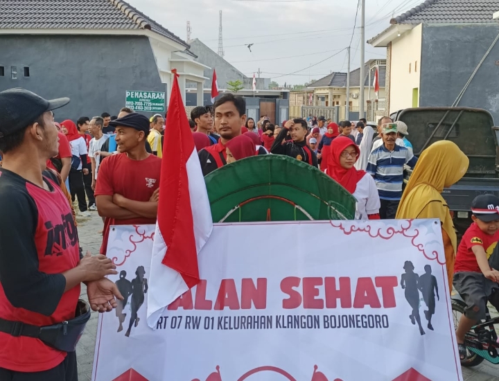 Ada Bazar Kuliner dan Jalan Sehat Bertabur Hadiah Semarakkan HUT RI ke-78