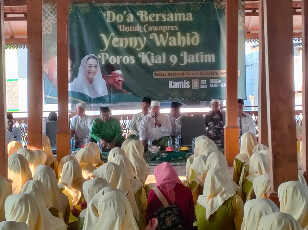 Doa Bersama di Bojonegoro untuk Yenny Wahid Jadi Cawapres 2024