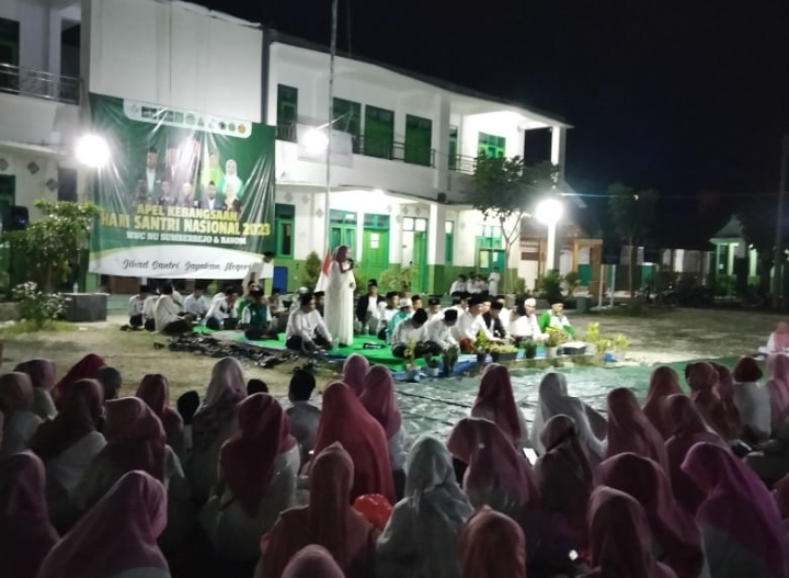 Pembacaan 1 Milliar Sholawat Nariyah MWCNU Sumberrejo Berlangsung Khidmat