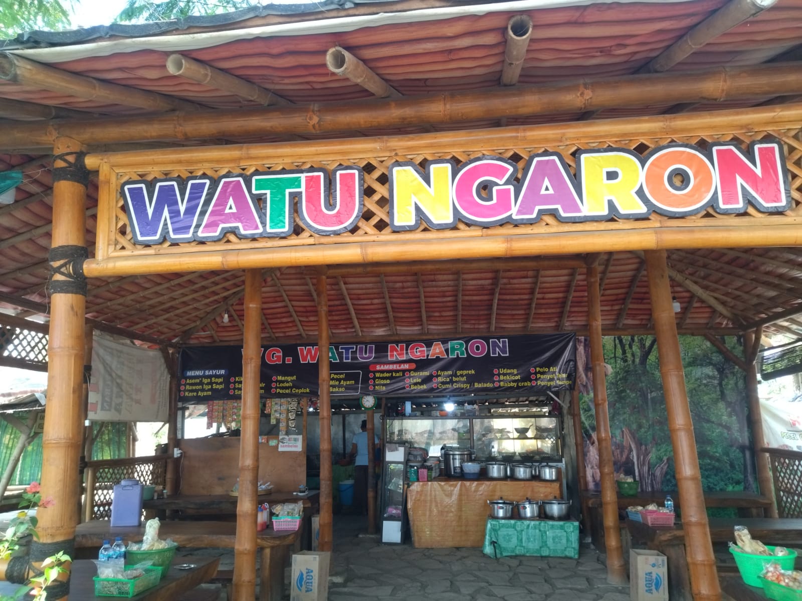 Warung Gunung Watu Ngaron Patut Dicoba