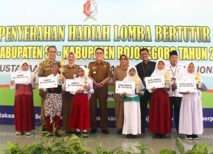 Pemkab Bojonegoro Tingkatkan Literasi Anak Lewat Lomba Bertutur