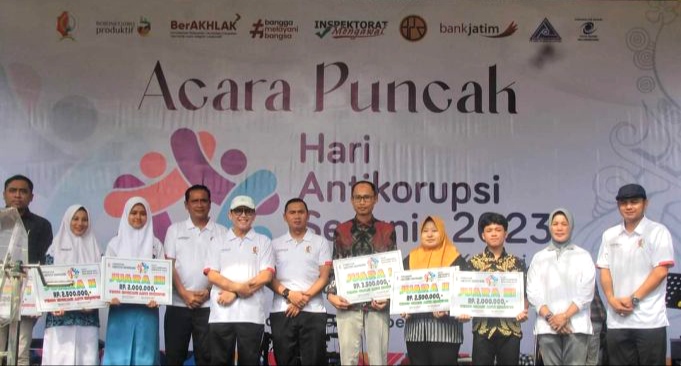 Umumkan Pemenang Lomba Hakordia 2023, Pj Bupati Bertekad Hapus Pungli