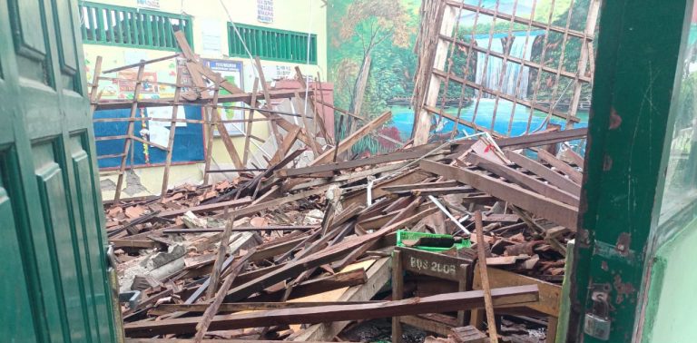 Komisi C Tanggapi Ambruknya Ruang Kelas SDN Ngadiluwih Ngasem