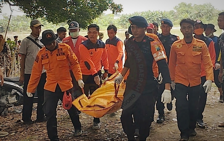 Tenggelam saat Cari Ikan Pladu, Warga Bojonegoro Ditemukan Meninggal