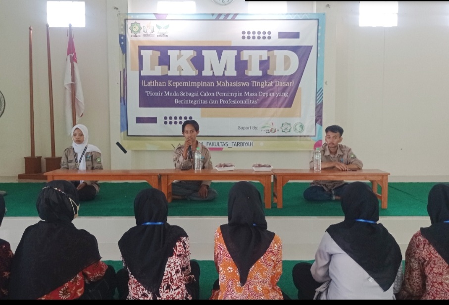 Cetak Pemimpinan yang Cakap dan Berkualitas, BEM  Fakultas Tarbiyah UNUGIRI Gelar LKMTD