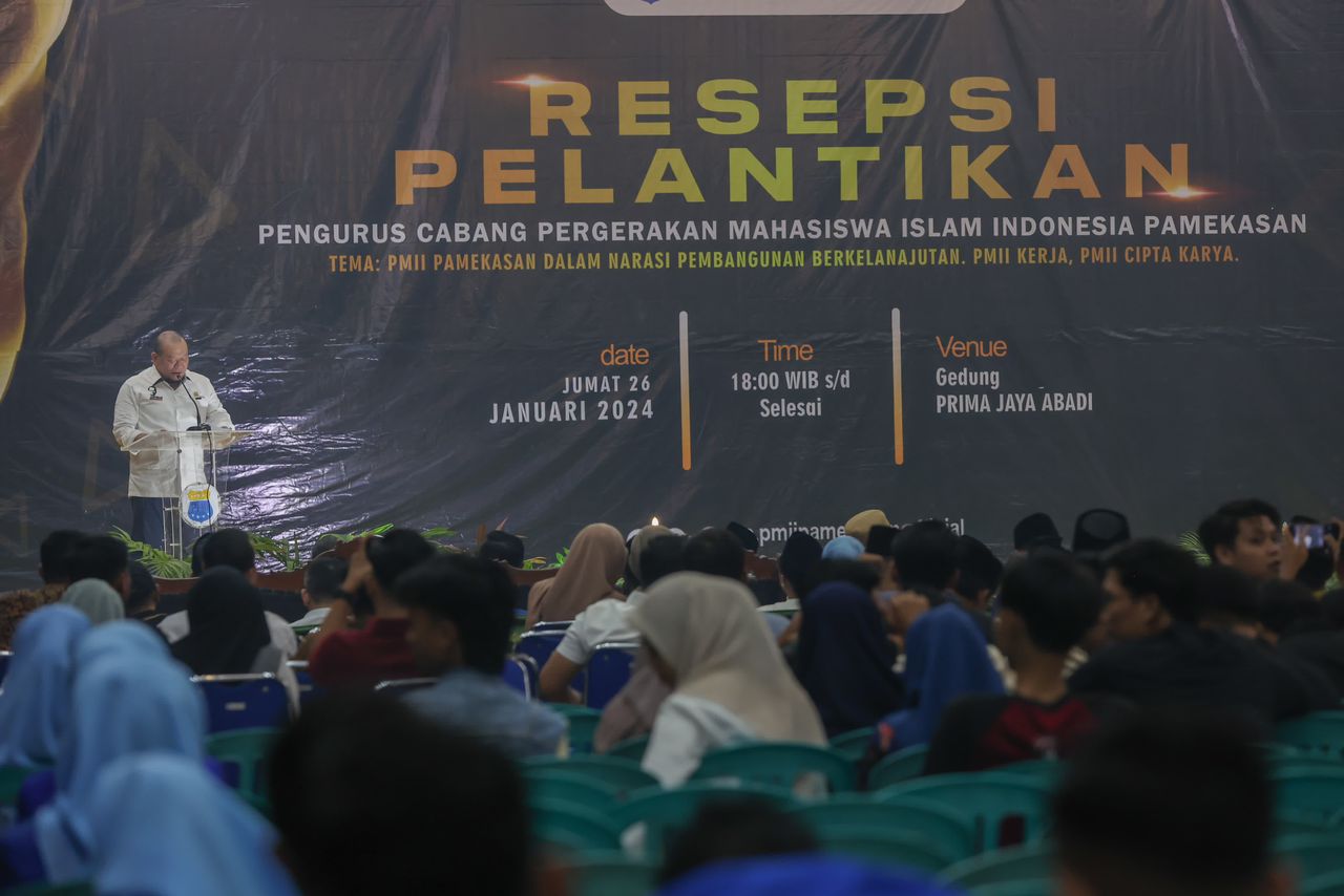 Ketua DPD RI Bangun Kesadaran Kritis Kader PMII