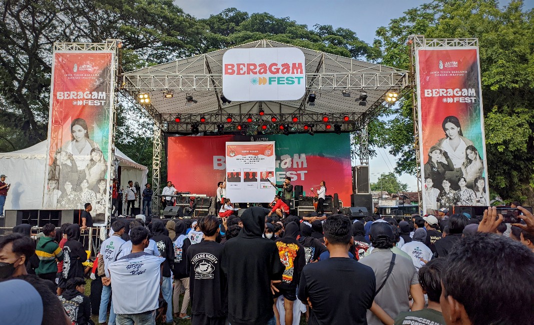 Galang Dukungan di Bojonegoro, Jatim Beragam Gelar Pesta Rakyat