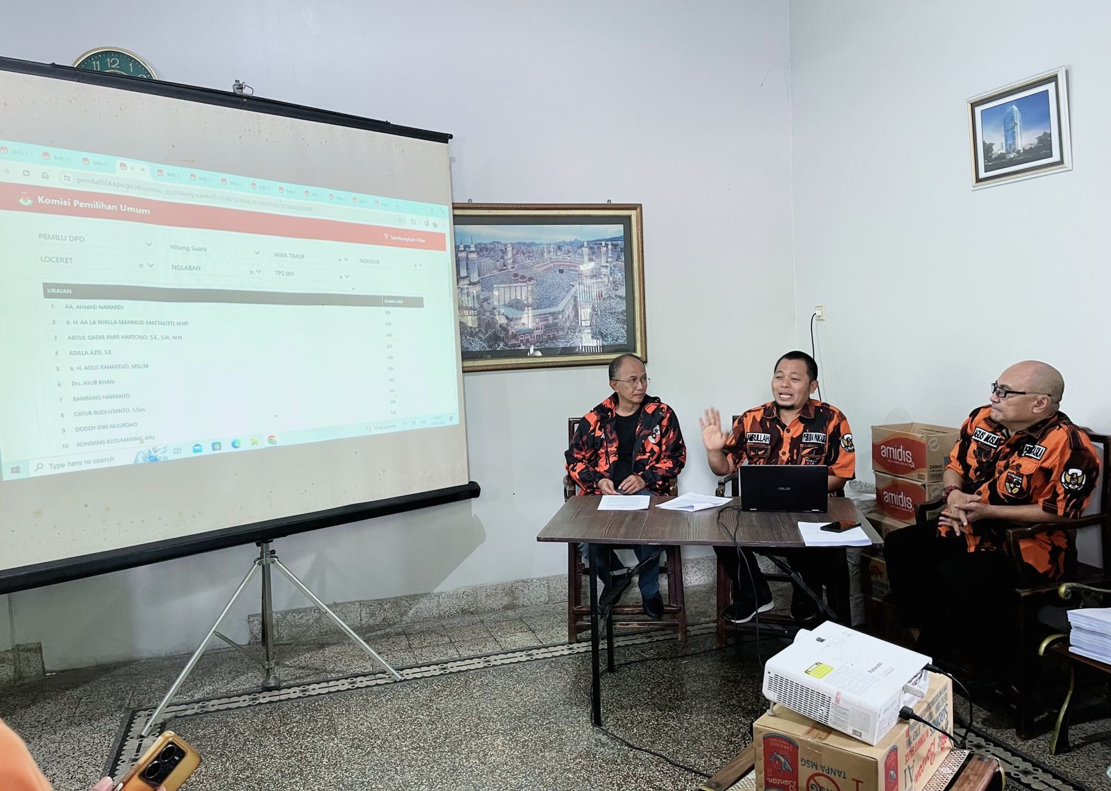 MPW PP Jatim Minta KPU Hapus Suara Siluman DPD RI di Sirekap Jatim