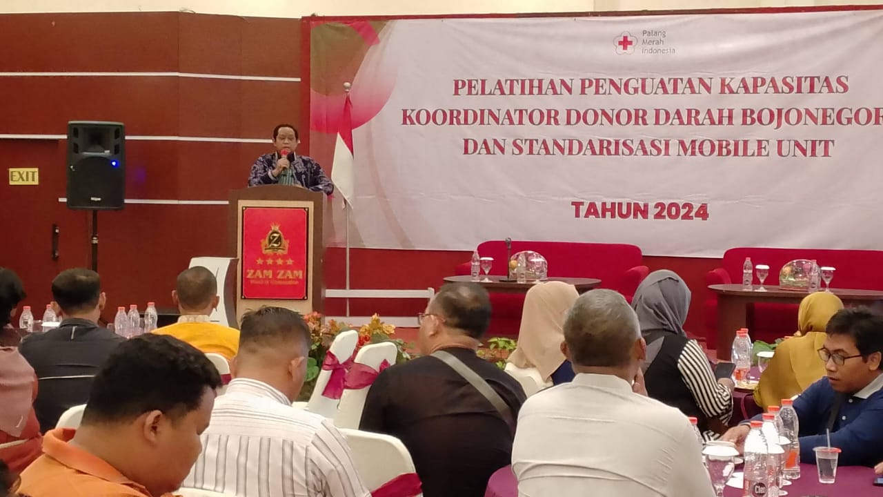 UDD PMI Bojonegoro Kuatkan Kapasitas Koordinator Donor Darah