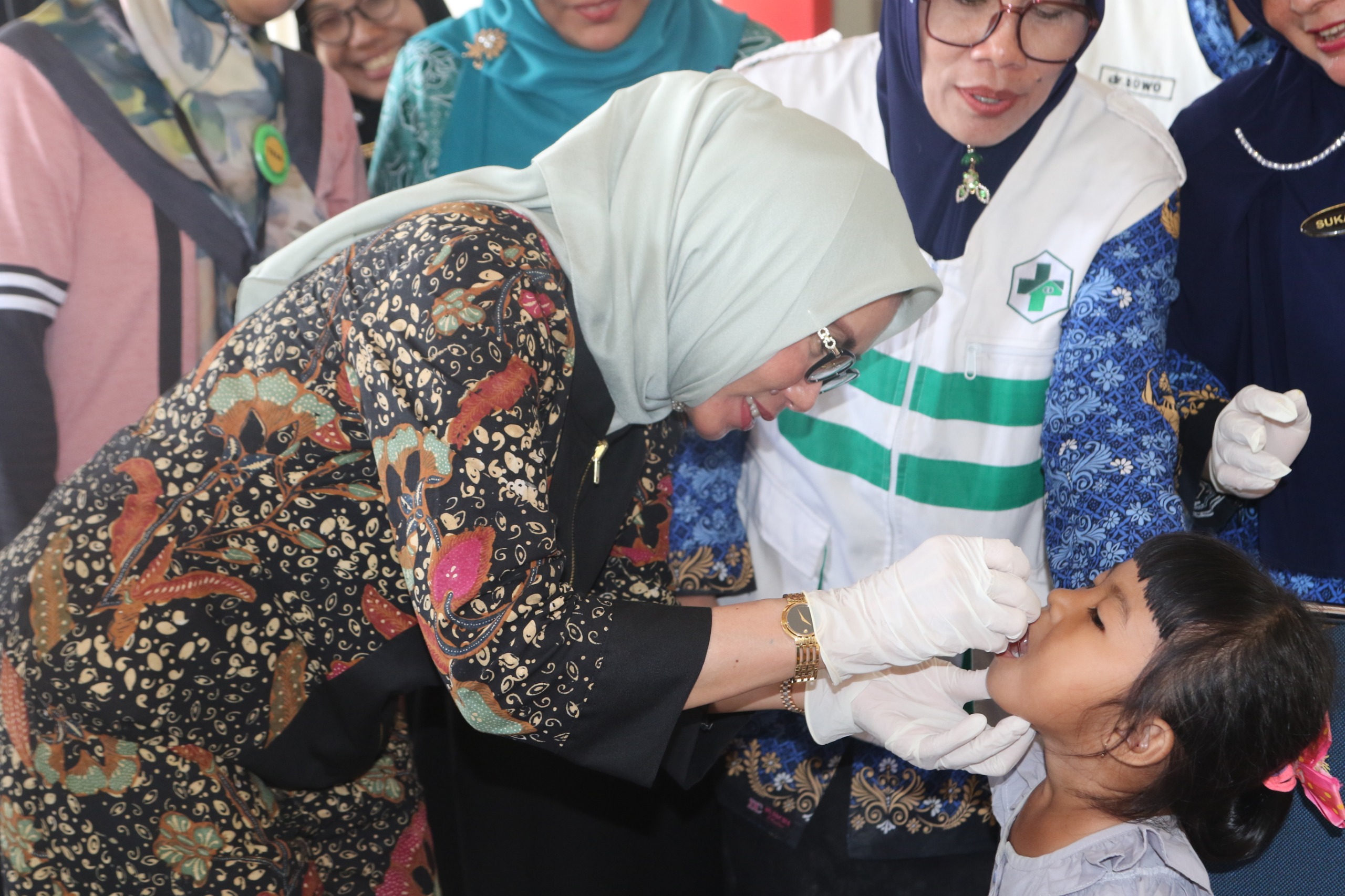 Total Anak yang Divaksin Polio di Bojonegoro Capai 27,7 Persen