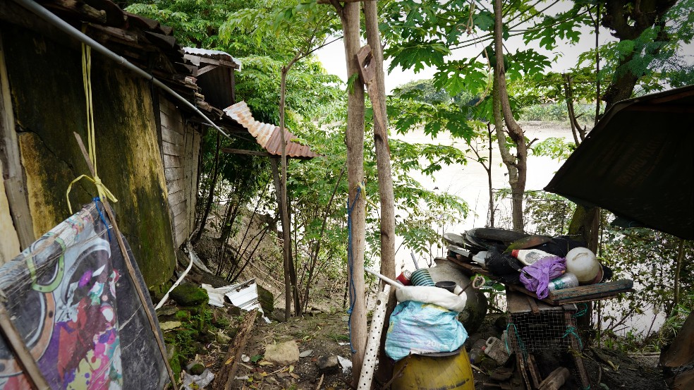 Tiga Rumah Warga Bojonegoro Terancam Longsor ke Sungai Bengawan Solo