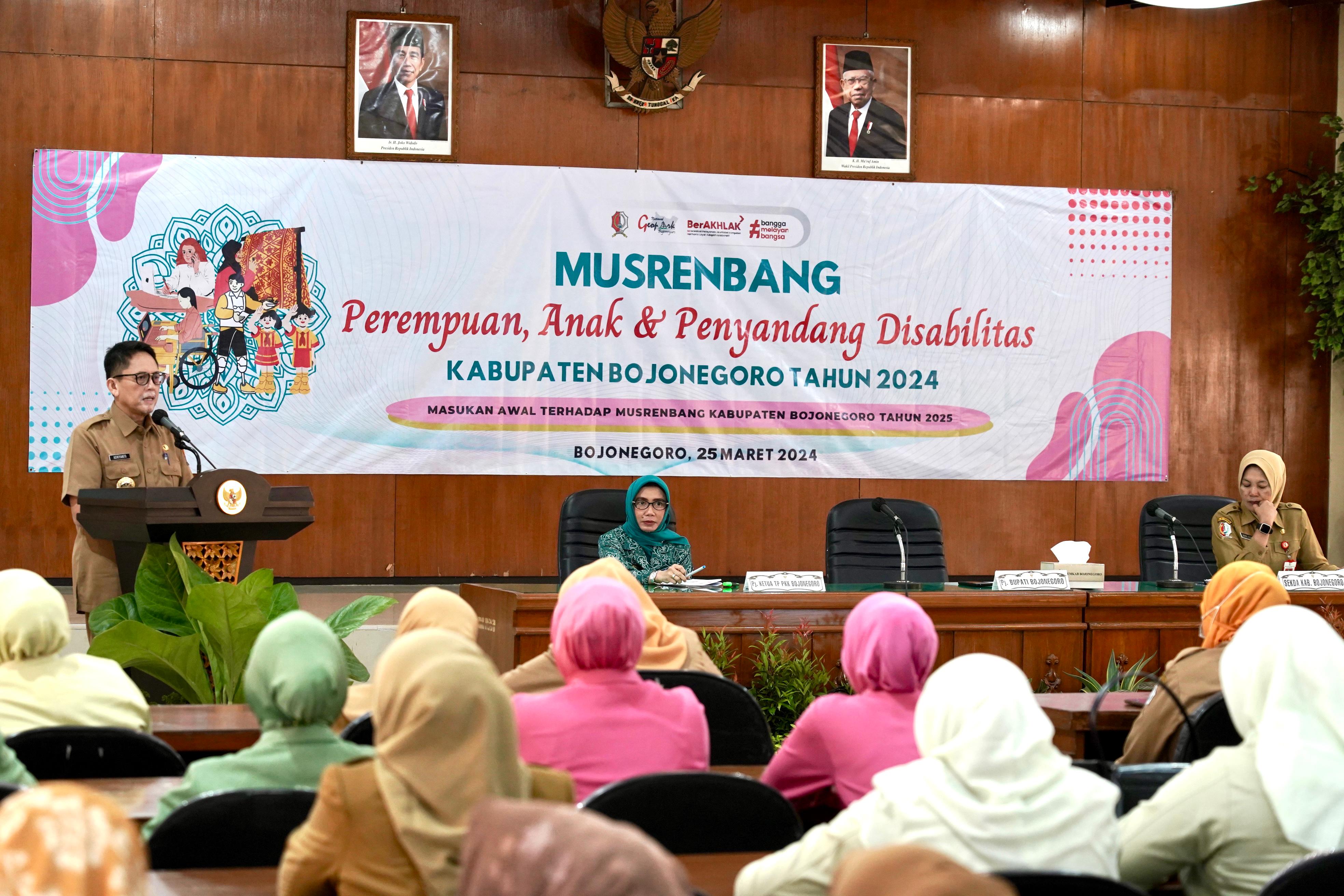 Musrenbang, PJ Bupati Harapkan Semua Terlibat dalam Perencanaan dan Pelaksanaan Pembangunan