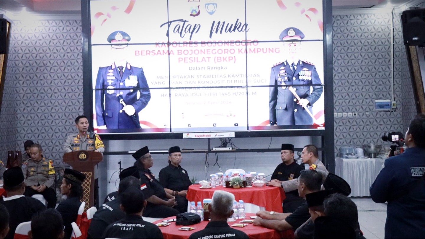 BKP Sepakat Perguruan Silat di Bojonegoro Tak Pasang Banner Ucapan Lebaran