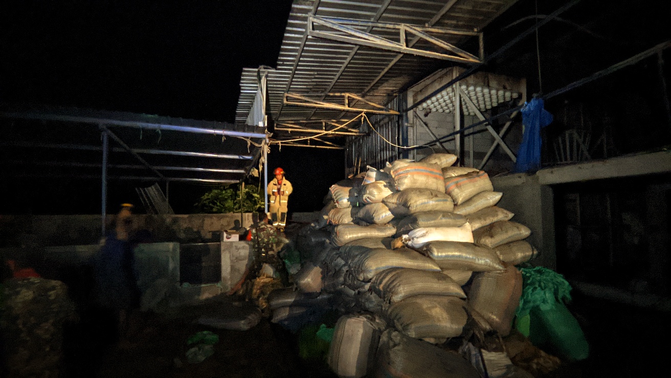 Gudang Beras di Bojonegoro Kebakaran, Kerugian Capai Rp100 Juta