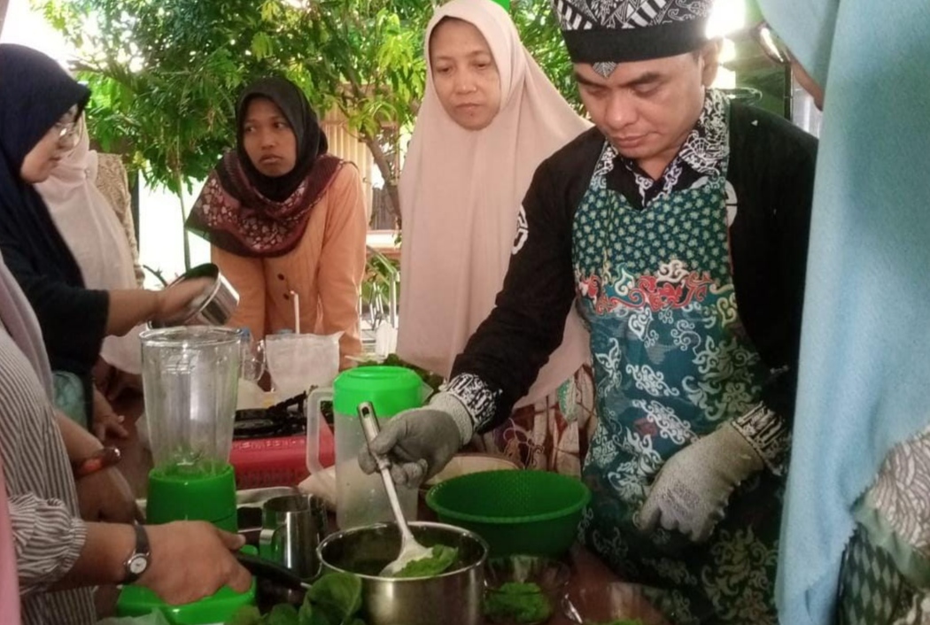 Cegah Stunting, Pemdes Kauman Beri Pelatihan Inovasi Dawet Sayuran