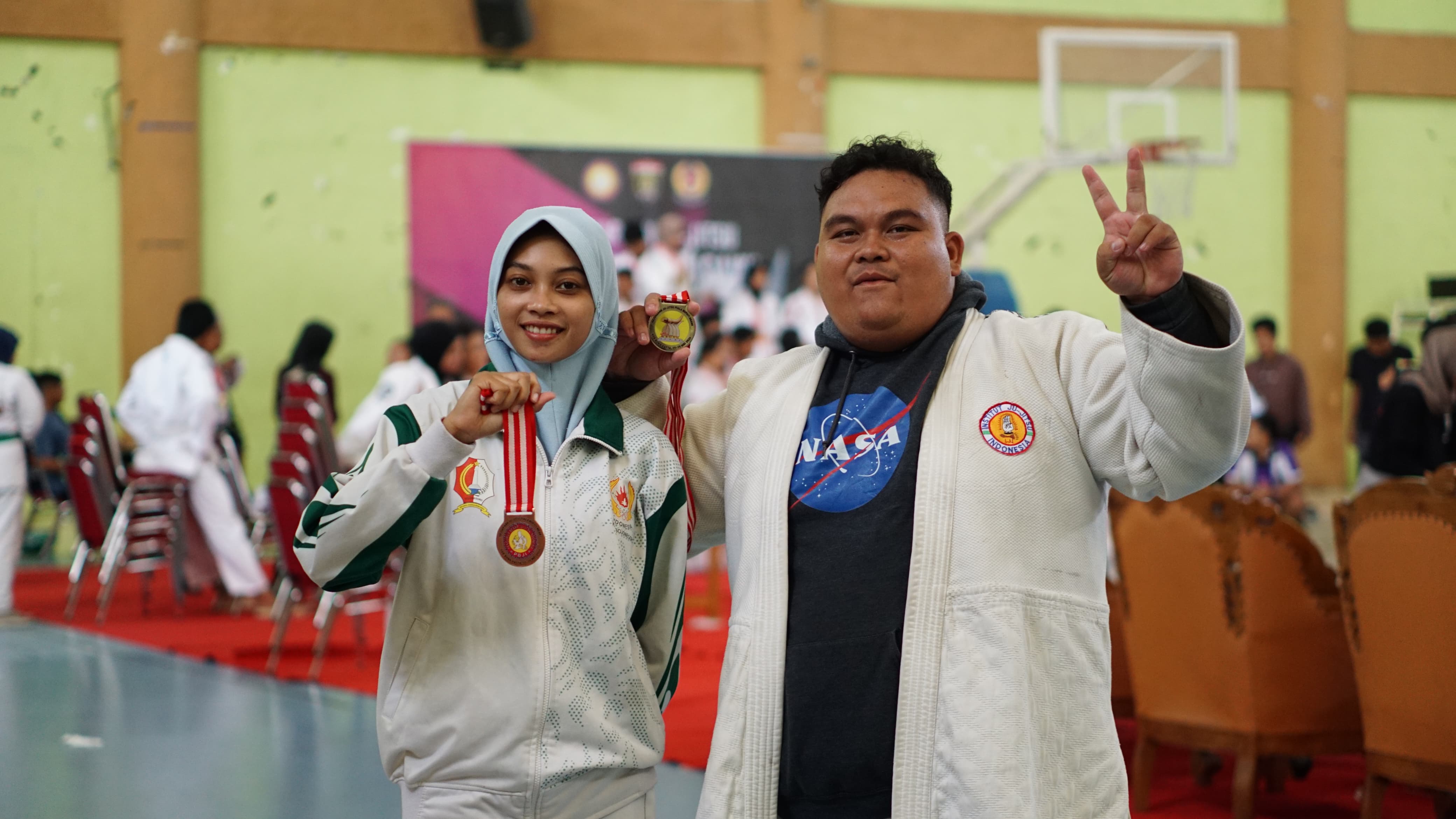 2 Mahasiswa PJKR UNUGIRI Bojonegoro Raih Gelar Juara Ju-Jitsu dalam Piala Bupati Ngawi